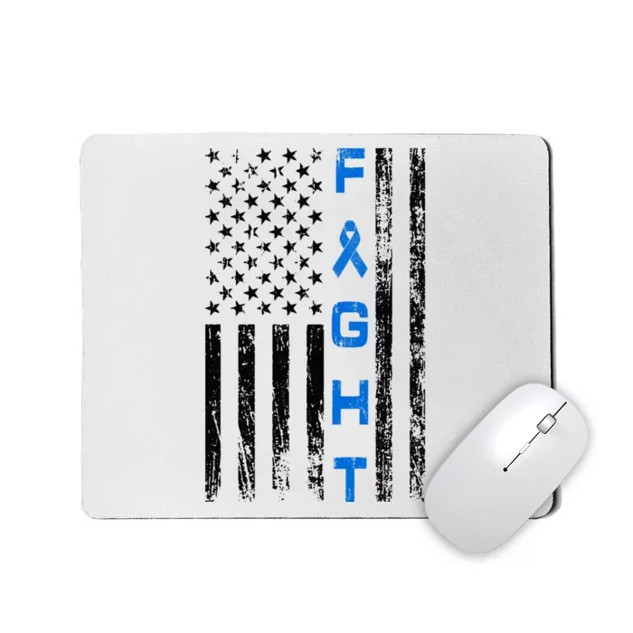 Fight Colon Cancer Awareness Mousepad