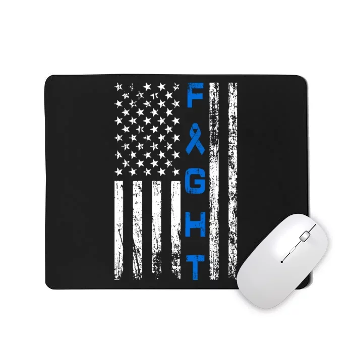 Fight Colon Cancer Awareness Mousepad