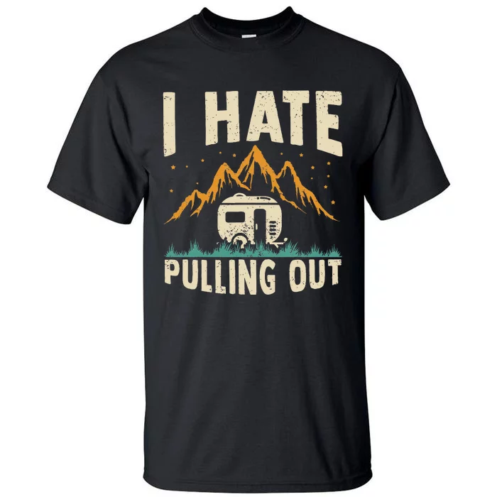 Funny Camping Camper Camp Tall T-Shirt