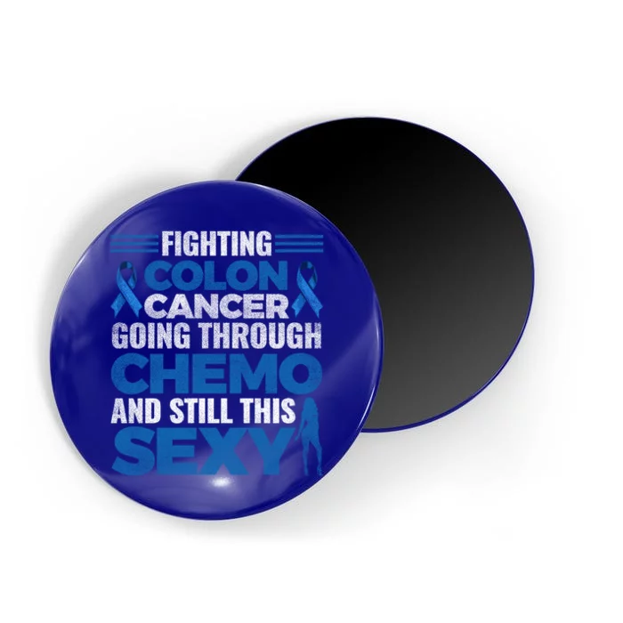 Fun Colon Cancer Awareness Colonoscopy Warrior Survivor Gift Magnet