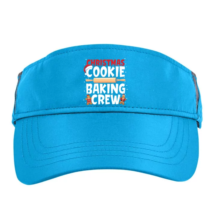 Funny Christmas Cookie Baking Crew Matching Pajamas Family Gift Adult Drive Performance Visor