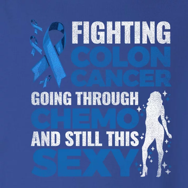 Fun Colon Cancer Awareness Colonoscopy Warrior Survivor Gift Cool Gift Toddler Long Sleeve Shirt