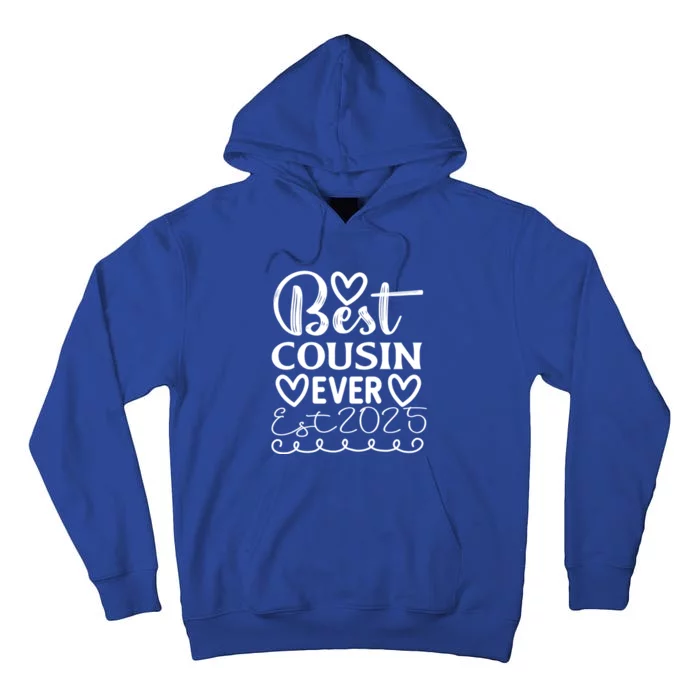 Funny Cousin Crew Matching Fam Best Cousin Since 2025 Family Cute Gift Tall Hoodie