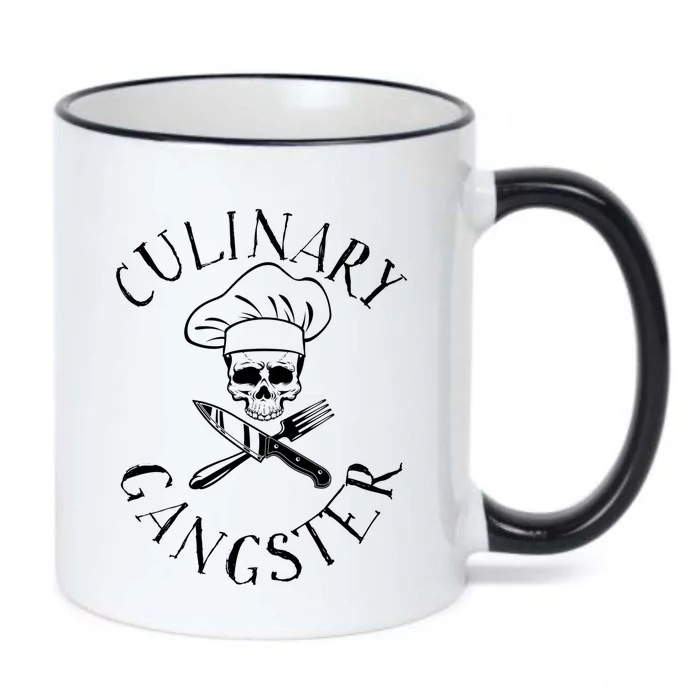 Funny Chef Culinary Gangster Great Gift Black Color Changing Mug