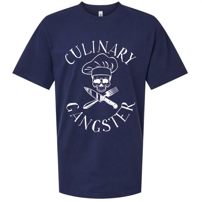 Funny Chef Culinary Gangster Great Gift Sueded Cloud Jersey T-Shirt