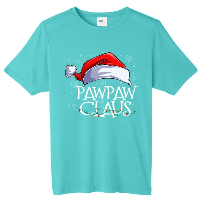 Funny Christmas Cute Hat Santa Pawpaw Claus Family Pajamas Gift ChromaSoft Performance T-Shirt