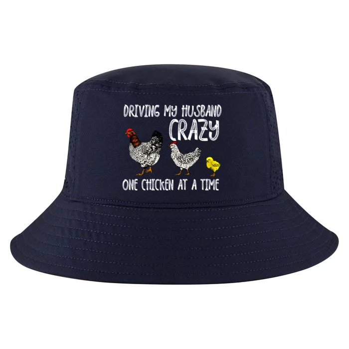 Funny Crazy Chicken Lady Gift For Fowl Animal Lover Gift Cool Comfort Performance Bucket Hat