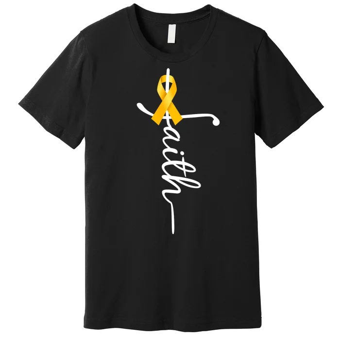 Fath Childhood Cancer Awareness Premium T-Shirt