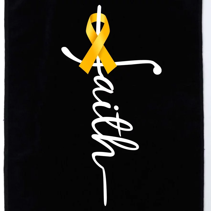 Fath Childhood Cancer Awareness Platinum Collection Golf Towel