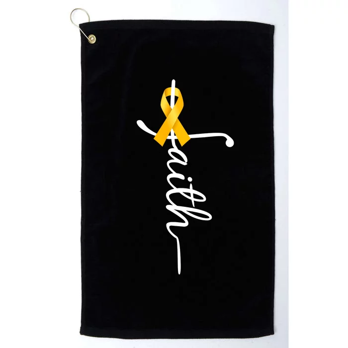 Fath Childhood Cancer Awareness Platinum Collection Golf Towel