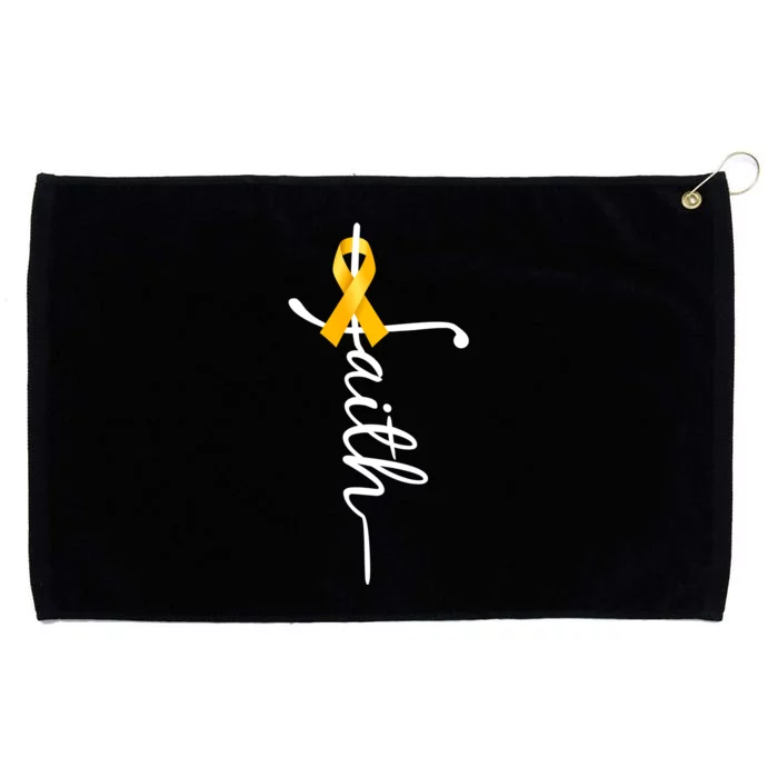 Fath Childhood Cancer Awareness Grommeted Golf Towel