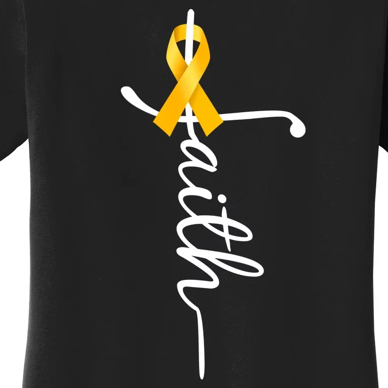 Fath Childhood Cancer Awareness Women's T-Shirt