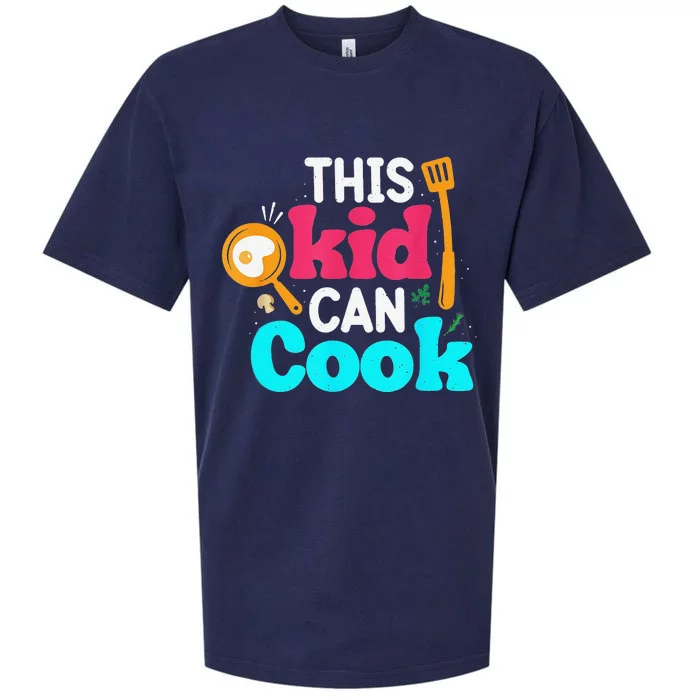 Funny Chef Can Cook Cooking Lovers Future Chef Sueded Cloud Jersey T-Shirt