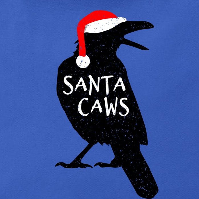 Funny Crow Christmas Festive Santa Caws Black Bird Cute Gift Zip Tote Bag |  TeeShirtPalace