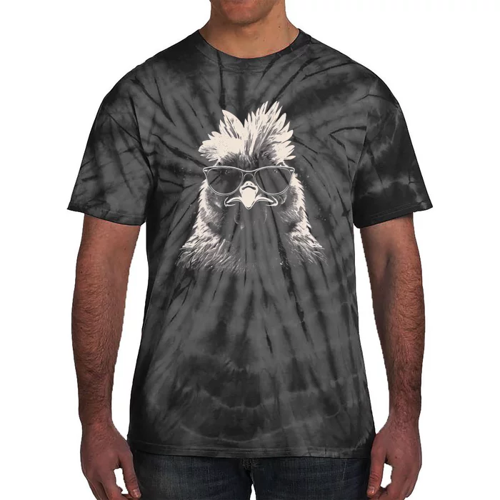 Funny Chicken Cool Graffiti Urban Art Street Tie-Dye T-Shirt