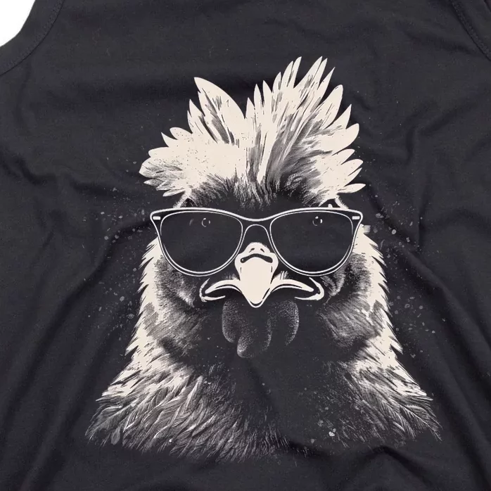 Funny Chicken Cool Graffiti Urban Art Street Tank Top