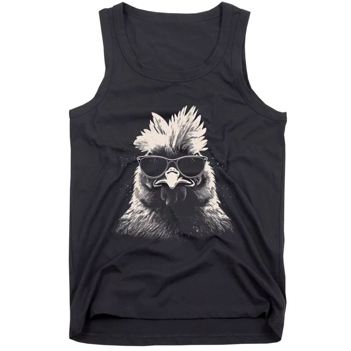 Funny Chicken Cool Graffiti Urban Art Street Tank Top