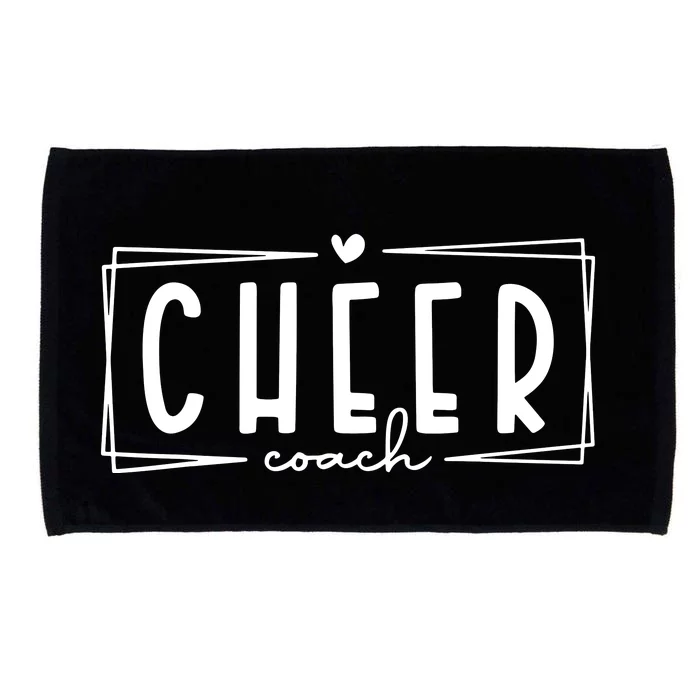 Funny Cheer Coach Cute Cheer Leader Happy Game Day Classic Microfiber Hand Towel