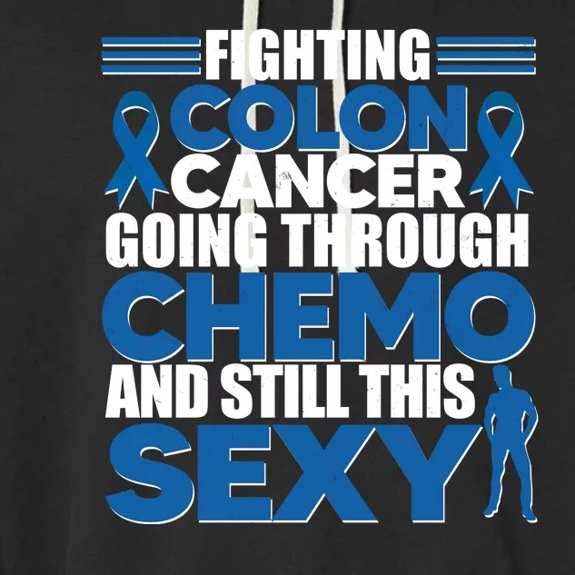 Fighting Colon Cancer Going Through Chemo And Still This Sexy Garment-Dyed Fleece Hoodie