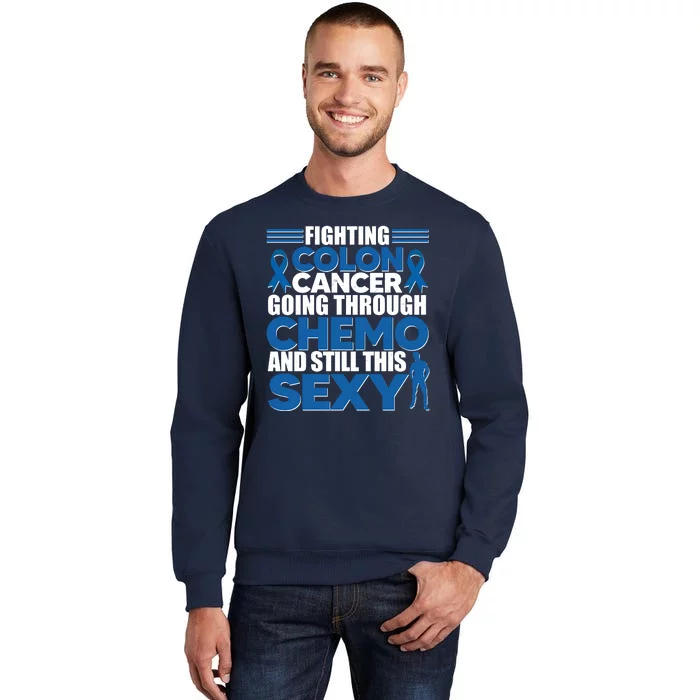 Fighting Colon Cancer Going Through Chemo And Still This Sexy Sweatshirt