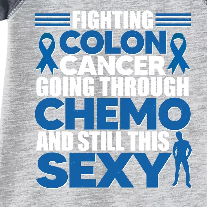 Fighting Colon Cancer Going Through Chemo And Still This Sexy Infant Baby Jersey Bodysuit