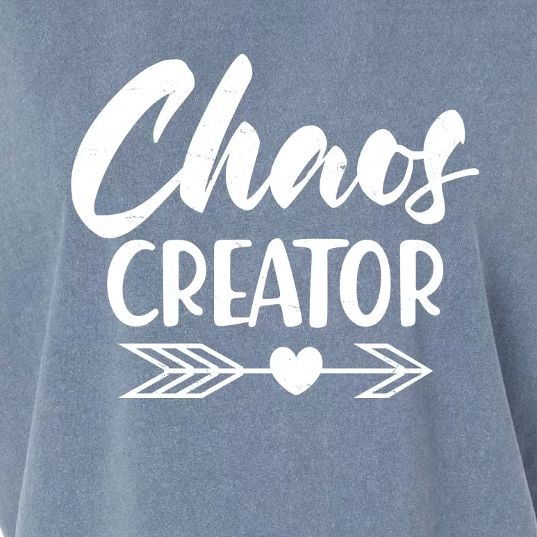 Funny Chaos Creator Garment-Dyed Women's Muscle Tee