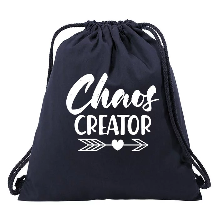 Funny Chaos Creator Drawstring Bag