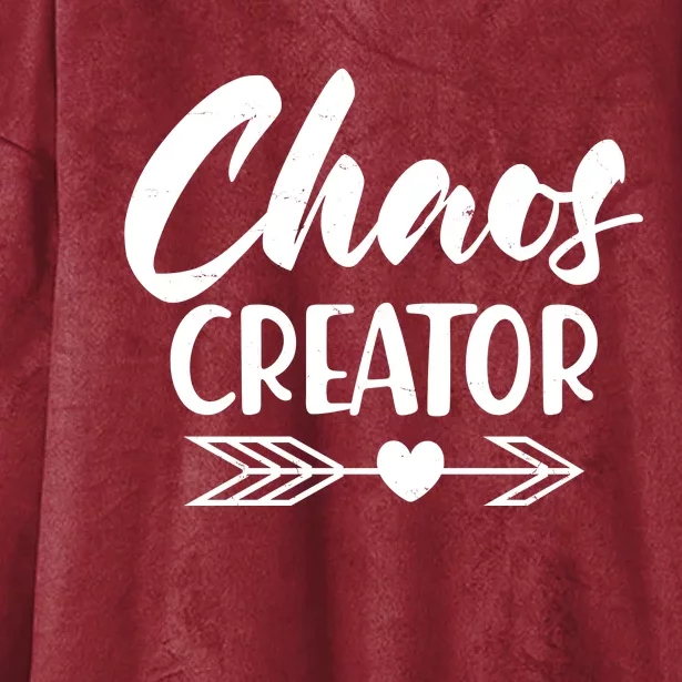 Funny Chaos Creator Hooded Wearable Blanket