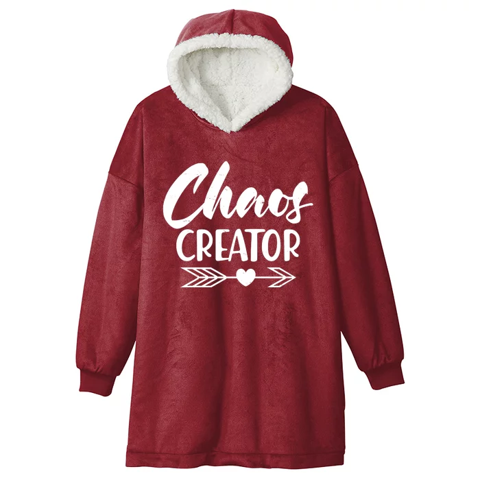 Funny Chaos Creator Hooded Wearable Blanket