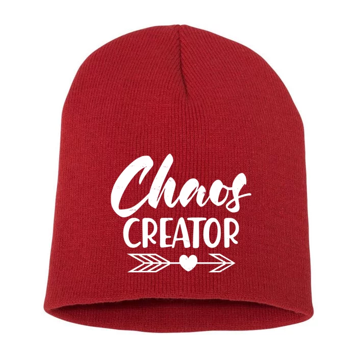 Funny Chaos Creator Short Acrylic Beanie