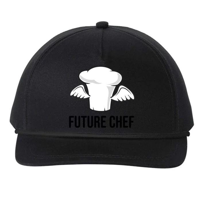 Future Chef Cook Chefs Hat Flying Souschef Cool Gift Snapback Five-Panel Rope Hat