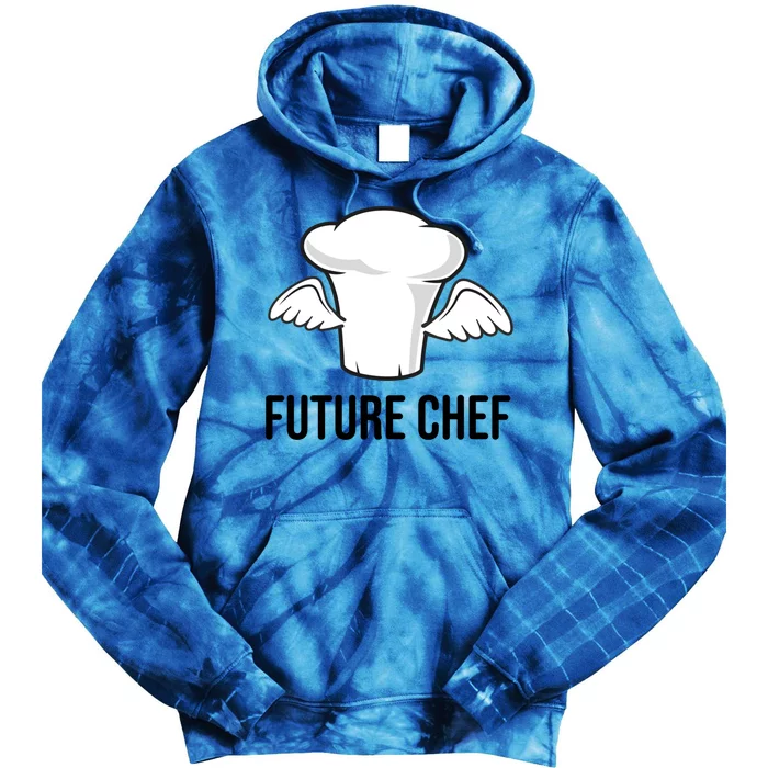 Future Chef Cook Chefs Hat Flying Souschef Cool Gift Tie Dye Hoodie