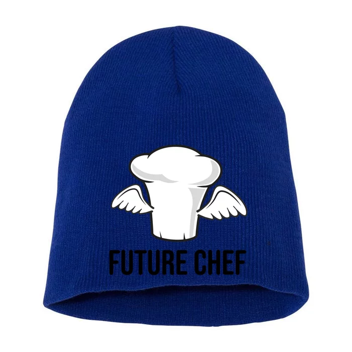 Future Chef Cook Chefs Hat Flying Souschef Cool Gift Short Acrylic Beanie