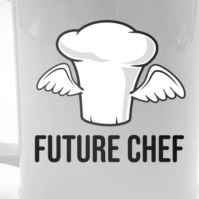 Future Chef Cook Chefs Hat Flying Souschef Cool Gift Front & Back Beer Stein