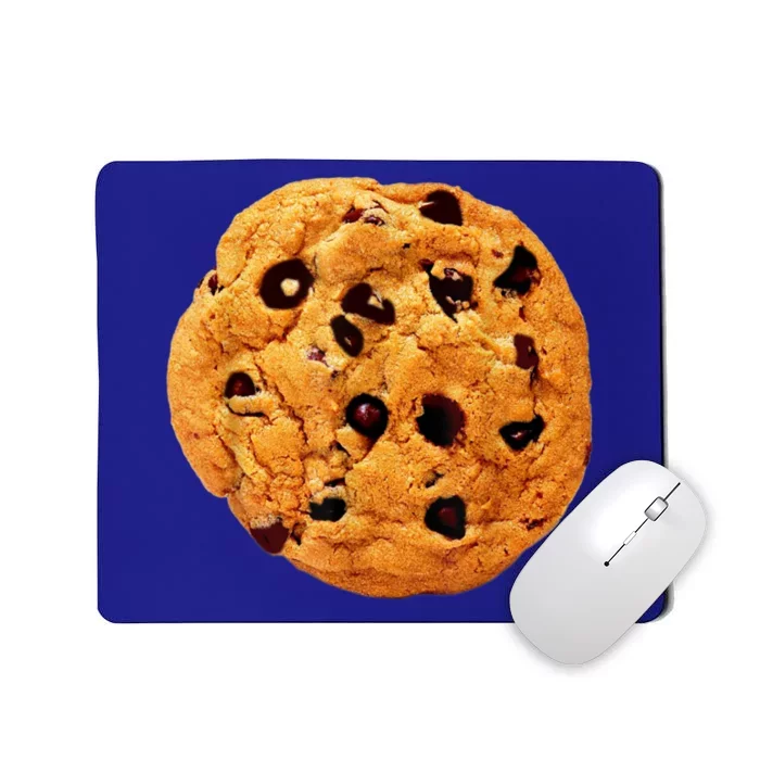 Funny Chocolate Chip Cookie Costume Gift Last Minute Lazy Party Gift Mousepad