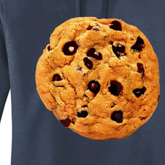 Funny Chocolate Chip Cookie Costume Gift Last Minute Lazy Party Gift Women's Pullover Hoodie