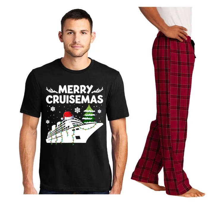 Family Cruise Cute Gift Merry Cruisemas Christmas Vacation Cool Gift Pajama Set