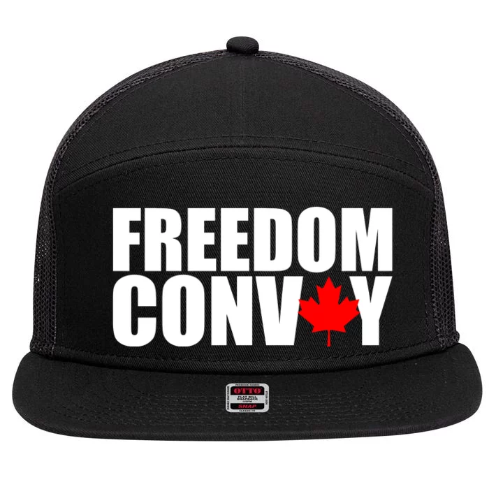 Freedom Conboy Canadian Leaf 7 Panel Mesh Trucker Snapback Hat