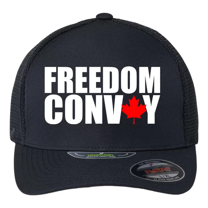 Freedom Conboy Canadian Leaf Flexfit Unipanel Trucker Cap