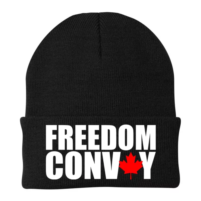 Freedom Conboy Canadian Leaf Knit Cap Winter Beanie