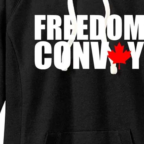 Freedom Conboy Canadian Leaf Women's Fleece Hoodie