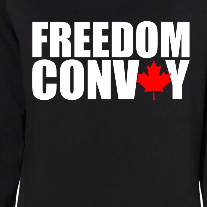 Freedom Conboy Canadian Leaf Womens California Wash Sweatshirt