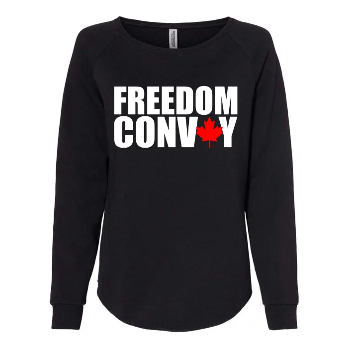 Freedom Conboy Canadian Leaf Womens California Wash Sweatshirt