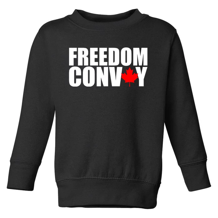 Freedom Conboy Canadian Leaf Toddler Sweatshirt