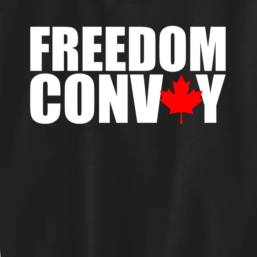 Freedom Conboy Canadian Leaf Kids Sweatshirt