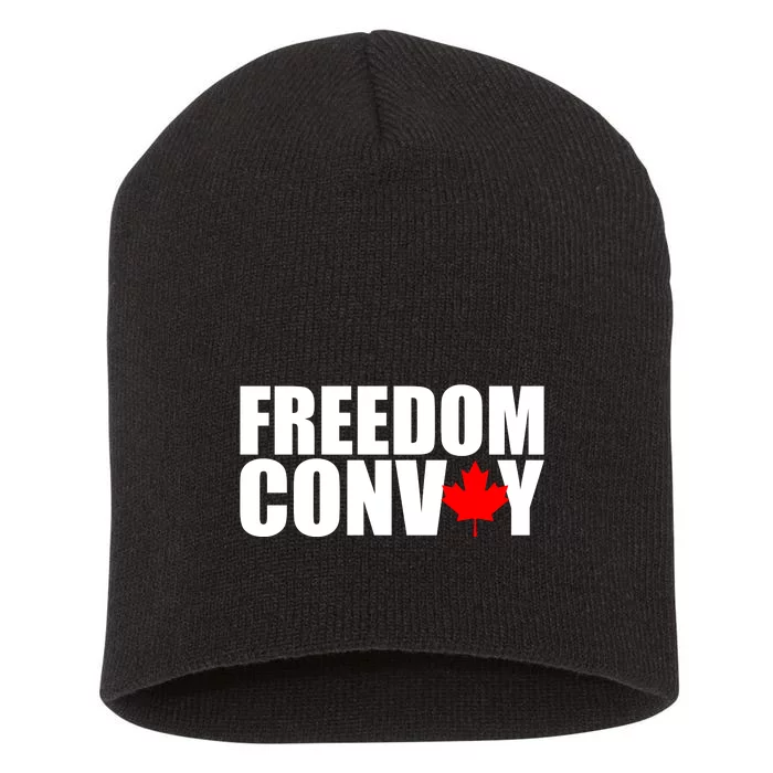 Freedom Conboy Canadian Leaf Short Acrylic Beanie