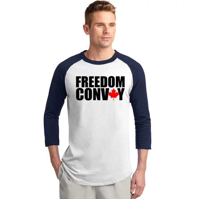 Freedom Conboy Canadian Leaf Baseball Sleeve Shirt