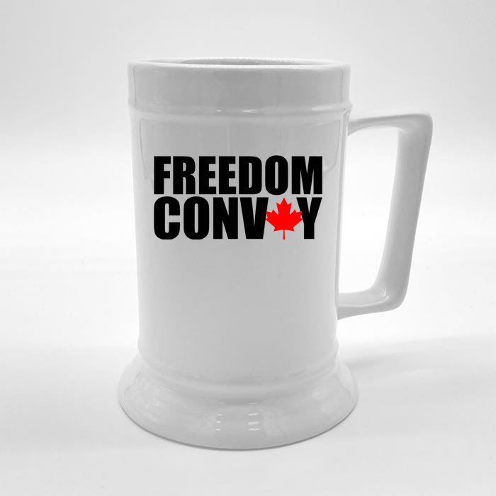 Freedom Conboy Canadian Leaf Front & Back Beer Stein