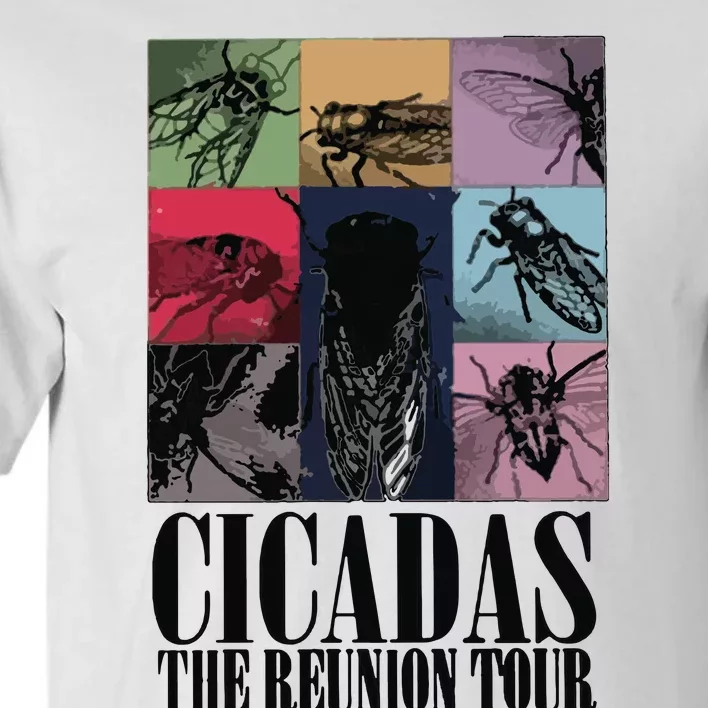 Funny Cicada Concert Eras Reunion 2024 Reunion Cicada Tall T-Shirt