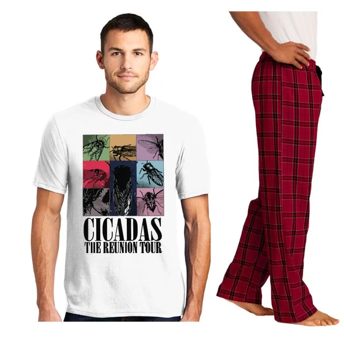 Funny Cicada Concert Eras Reunion 2024 Reunion Cicada Pajama Set